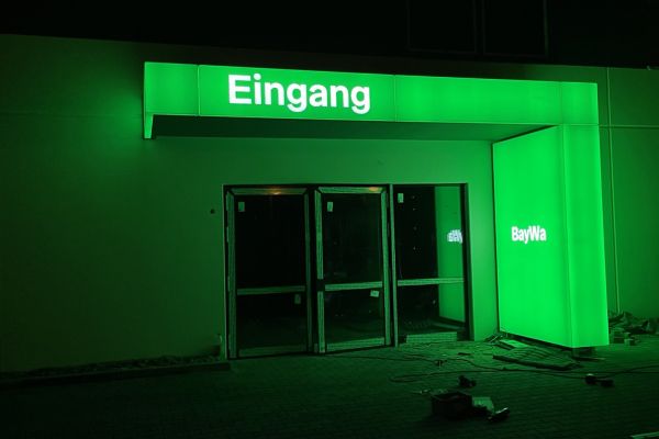 Eingangsportal BayWa Technik